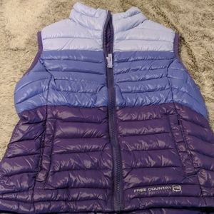 Girls down vest